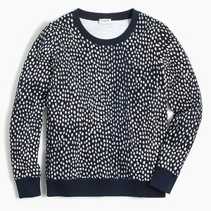 J Crew Crewneck Sweatshirt Printed